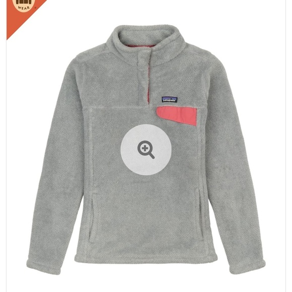 Patagonia Women's Half-Snap Re-Tool Jacket. Size Medium. - Picture 2 of 10